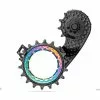 AbsoluteBlack HOLLOWcage Pulleyhjul Shimano R8000/R9100 Sort/Oil Slick -Sram Salg AbsoluteBlack HOLLOWcage Pulleyhjul 1632731692