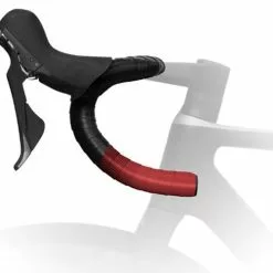 Fizik Vento Microtex Tacky Styrbånd Sort / Rød