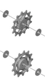 Shimano XT M8100 Pulleyhjul