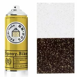 Spray.Bike Klarlak Med Guld Glimmer Effekt 400 Ml