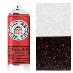 Spray.Bike Klarlak Med Rød Glimmer Effekt 400 Ml