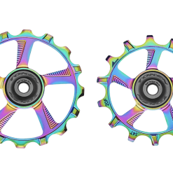 Token 14/16 Tands Pulleyhjul Til 12 Speed MTB Oil Slick