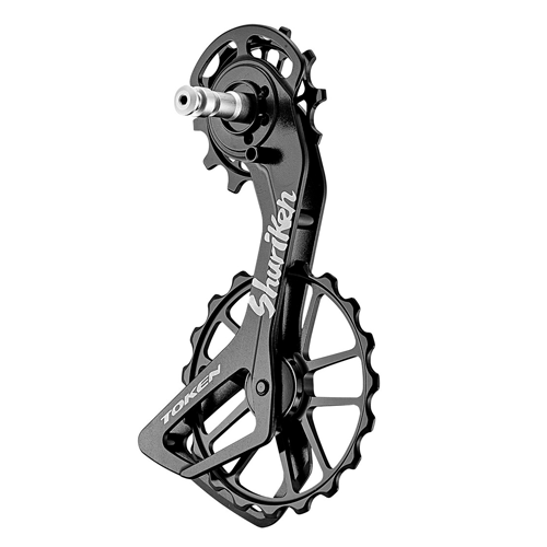 Token Shuriken Oversize Pulleyhjul Sort 3 Token Shuriken Oversize Pulleyhjul Sort