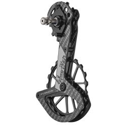 Token Shuriken Zenith Oversize Pulleyhjul Sort/Sort