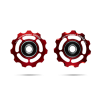 CeramicSpeed Keramiske Pulleyhjul Rød Shimano 11-speed -Sram Salg ceramicspeedpulleyrod130617