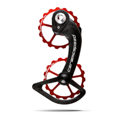 CeramicSpeed Keramiske Oversized Pulleyhjul Rød Shimano