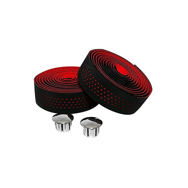 WAG Nastro Manubrio Styrbånd Sort/Rød 3 WAG Nastro Manubrio Styrbånd Sort/Rød